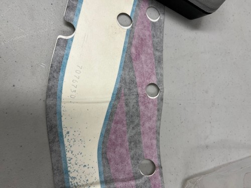 POLARIS SNOWMOBILE ATV VINTAGE  DECAL 7076730  STICKER PURPLE - Bild 1 von 4