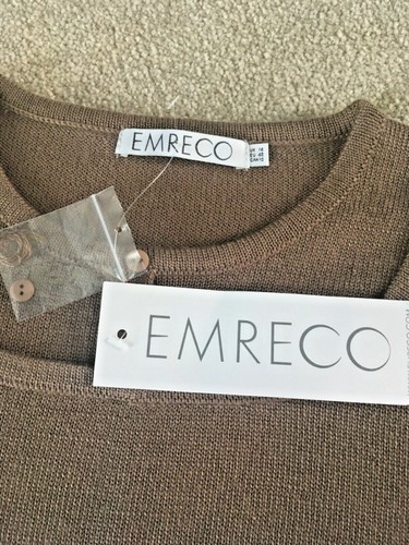 Emreco Ladies Hazelnut Jumper - Style 6021 - Half Price RRP £65 - BNWT - Picture 4 of 8