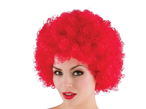 Erwachsene ZIRKUS CLOWN WESTE mit FLIEGE Spaß hell großes Top Kostüm Party - Bild 4 von 4
