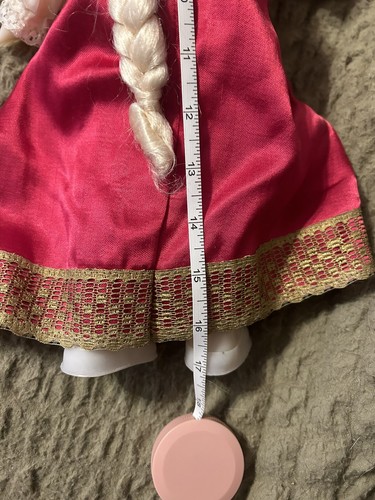 Bambola vintage Madame Lutka kolekcionarska ruska 17" snodata CREEPY HAUNTED SPAVENTOSA - Foto 17 di 19