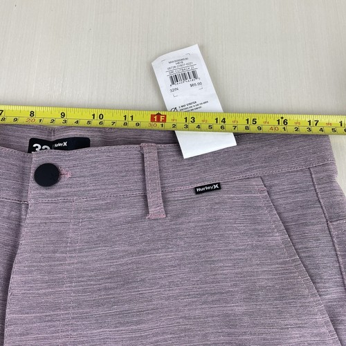 Pantaloncini Uomo Hurley H20 Dri Uomo 32 2 Vie Elasticizzati Sweat Wicking 21” Nuovi con etichette - Foto 5 di 9