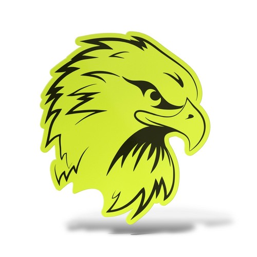 Sticker AQUILA Adesivo PVC Auto Moto Camper 4x4 Fuoristrada Laptop Casco Cofano - Imagen 10 de 14