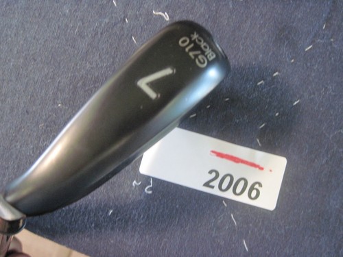 LH  Ping G710  Black  Dot  - 7 Iron - AWT 2.0  -    Regular Flex Steel #2006 - Picture 4 of 9