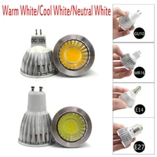 GU10 E27 MR16 E14 LED COB Spotlight Downlight Bulb Lamps 9W 12W 15W Dimmable