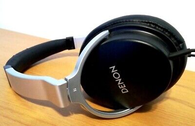 Denon AH-D1100 Black Sealed Type Headphone Head Band Over Denon AH-D1100 Black Sealed Type Headphone Head Band Over