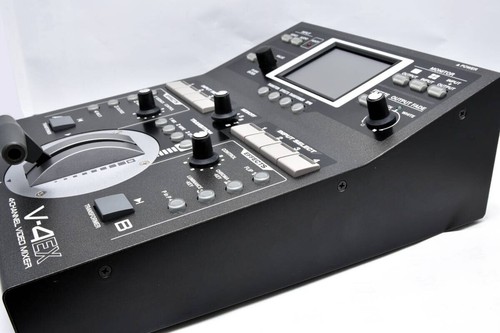 Roland V-4EX Four Channel Digital Video Mixer Switcher Black from Japan Used - Picture 8 of 8