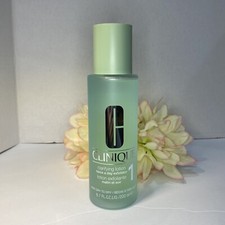 Clinique Clarifying Lotion 1 Twice a Day Exfoliator Dry to Dry 6.7oz 200ml Free