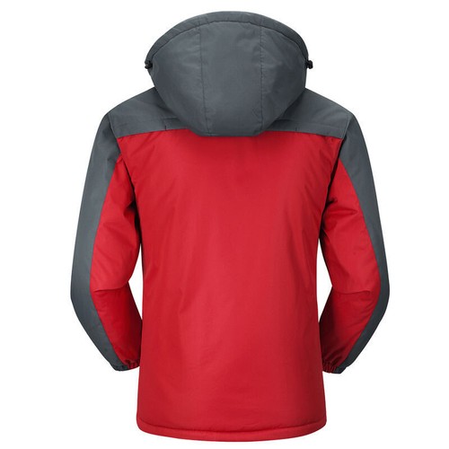 Mens Winter Jacket Coats Warm Fleece Lining Thick Waterproof Mountain Jacket ц - Picture 15 of 20