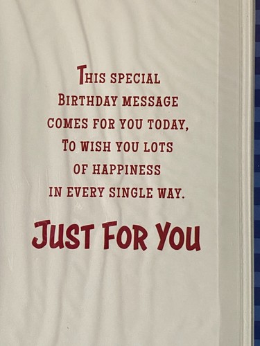 Male Mens Boys Birthday Card Generic Open General - Picture 22 of 29