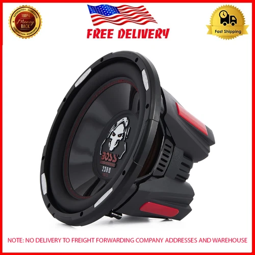 Boss Audio P126DVC Phantom 12" 2300 Watt Max Power 4 Ohm DVC Car Audio Subwoofer
