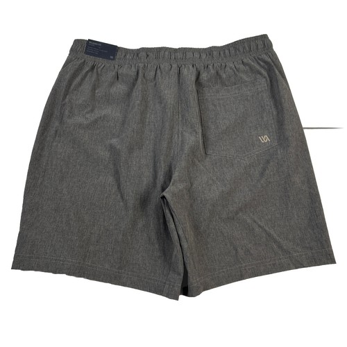 Mens Size M VRST 7" inseam All in Shorts Heather Gray Lined Boxer Brief NWT $55 - Picture 2 of 8
