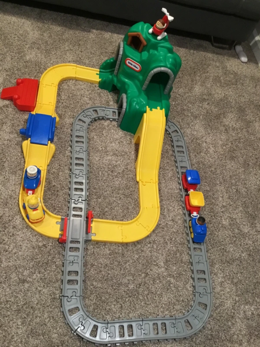 Little tikes green sales mountain train set