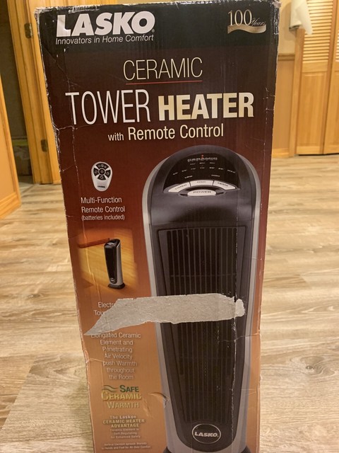 Lasko 751320 Ceramic Tower Heater with Remote Control for sale online