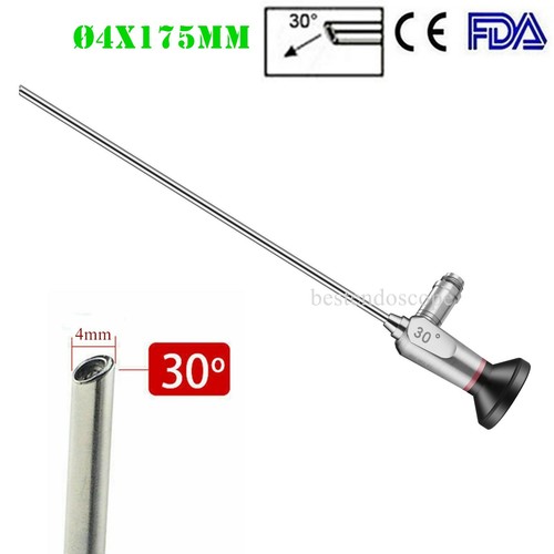 CE& FDA ø4.0x175mm Rigid Endoscope Sinuscope Arthroscopy ENT Mirror Speculum 30° - Picture 1 of 7