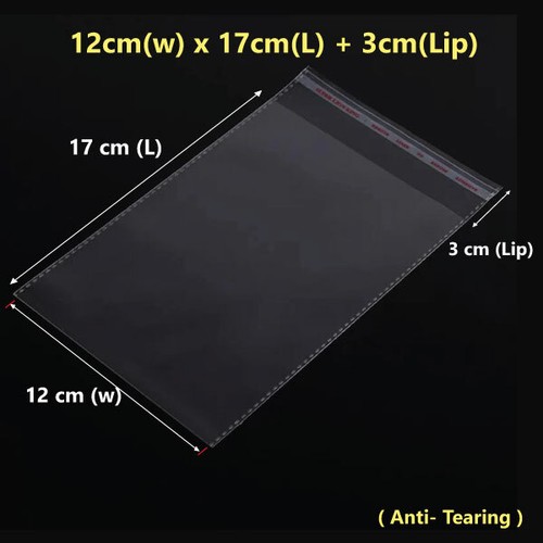 Clear Self Sealable Adhesive OPP Cello Cellophane Resealable Plastic Bags - Picture 35 of 68