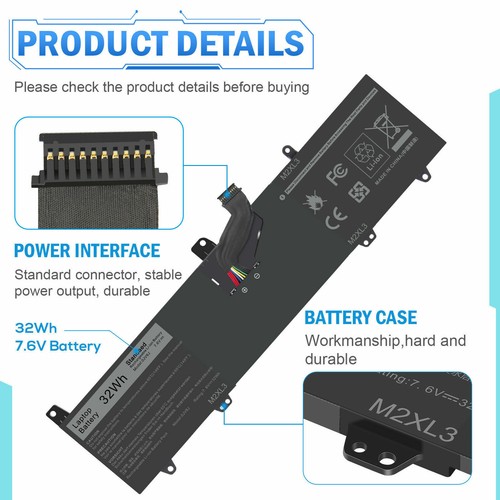 0JV6J OJV6J Battery For Dell INSPIRON 3179 3180 3162 3164 3168 Series PGYK5 - Picture 6 of 16