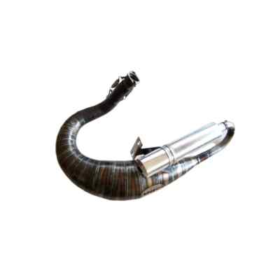 Racing Exhaust VMC 52mm Turned Connection Vespa 50 125 Special PK S XL ET3