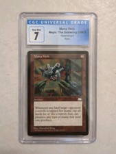 Mana Web Weatherlight MTG Magic Reserved List CGC 7