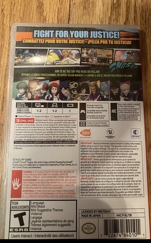 My Hero One's Justice - Nintendo Switch - Picture 2 of 3