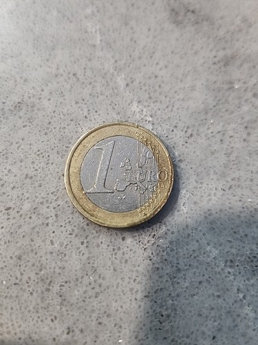 1 Euro coin 2001 France missminting, rare - Picture 2 of 2