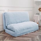 N&V Folding Matress Sofa Bean Bag Bed, Foam Filling Folding Matress Sofa