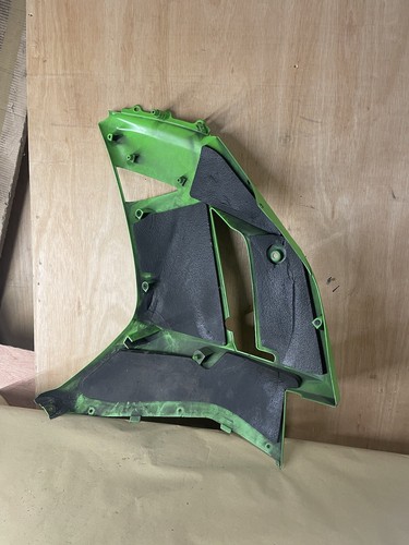 Kawasaki ZX6R ZX-6R NINJA P7 P7F R/H Front Panel Green - Picture 9 of 9