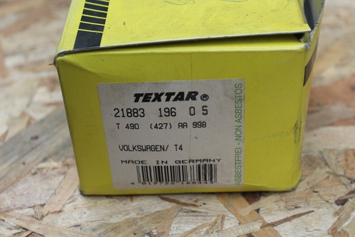 Textar Bremsbeläge TEXTAR 21883 T490 für VW T4 (vorne)