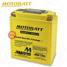 Verbesserte Batterie MotoBatt MB12U Versiegelt Aprilia Leonardo St 150 1999-2004