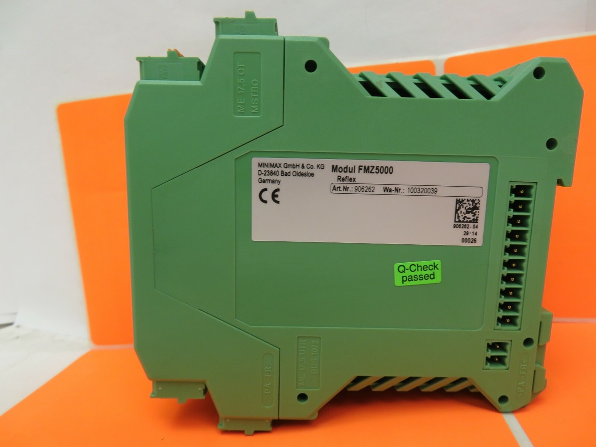 MINIMAX REFLEX MODULE MODUL FMZ5000 906262 D-23840 WA-NR 100320039