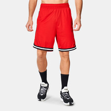 Nike Men  s Dri-FIT DNA Basketball Shorts FN2651 657 Black Red White Size M