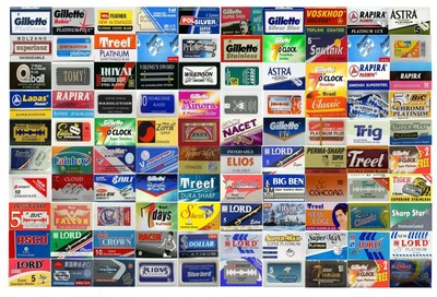 Double Edge Razor Blade Sample Mixed Pack for Safety Razor CREATE YOUR SAMPLER