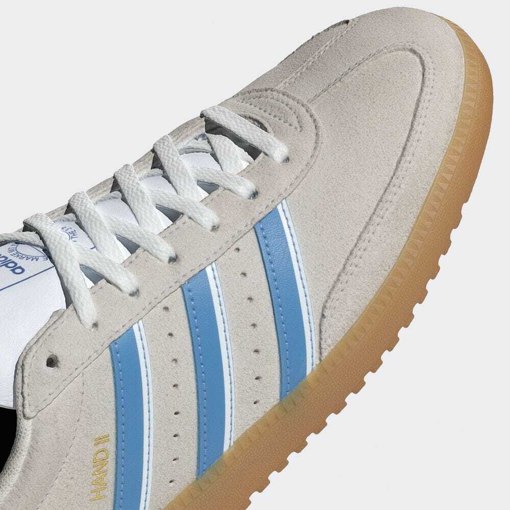 ★★Adairs★★ Hand 20 Grey Blue IG6190 Adidas Hand 2 Suede Grey One Blue IG6190 Men's Size | eBay