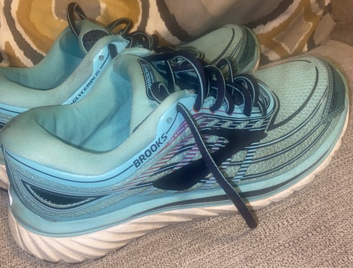 Zapatos para correr Brooks Glycerin 15 para mujer verde azulado/azul marino ~ talla 9 - Imagen 1 de 6