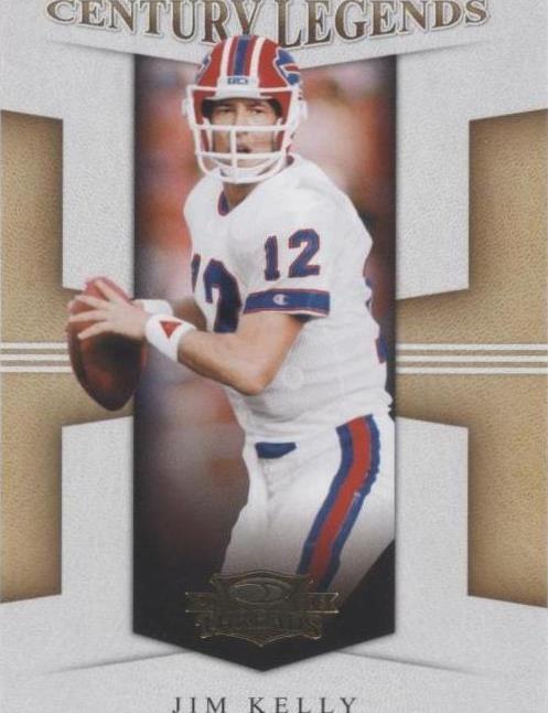 2008 Donruss Threads Jim Kelly #CL-10 - 1 of 2