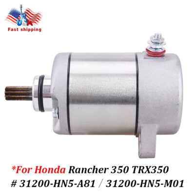 #ad STARTER HONDA 350 RANCHER 2000 2006 31200HN5 671 31200HN5A81 31200HN5M01 $30.99