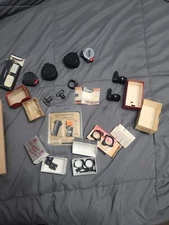 Huge Mixed Misc Rifle Gun Scope Rings, Parts, Mounts, Screws etc