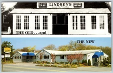 Lindsey's Restaurant, Buzzards Bay, Cape Cod, MA Massachusetts - Postcard