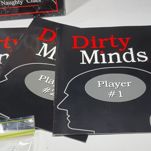 Dirty Minds The Game Of Naughty Clues Adults Only Party Game 1990 - Picture 5 of 12