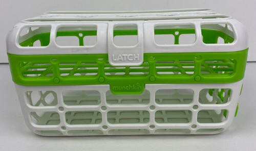Munchkin High Capacity Baby Bottles Nipples Accessories Dishwasher Basket Green
