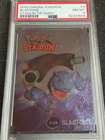 Blastoise #3 Stadium Tip Shiny 2000 Danone Pokemon Mint PSA 8
