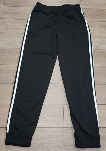 New Adidas Sportswear (Kids) Unisex Black/White Track Pants Size XL 18/20 - Picture 4 of 4