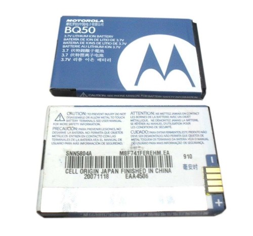 Batterie BQ50 pour Motorola V465 W175 W230a W375 W376 EM28 MB810 W233 EM330 EX122 - Photo 3 sur 12