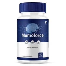 Memoforce Brain and Memory Support Capsules Memo Force (60 Capsules)