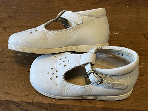 Vintage Rachel 5,5 Kleinkind Leder Schuhe Spanien - Bild 4 von 8