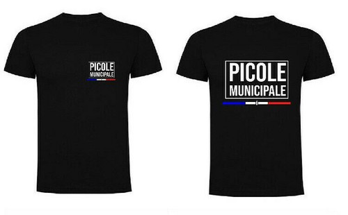 T-SHIRT UNISEXE PICOLE MUNICIPAL DRÔLE HUMOUR POLICE PARODIE ANNIVERSAIRE CADEAU - Imagen 2 de 3