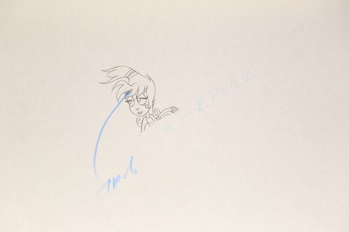 Beetlejuice Original Production Drawing Animation 34-55 Good Cond. - Imagen 3 de 3