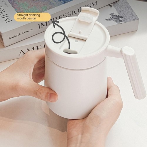 Solid Color Stainless Steel Cup Leakproof Vacuum Flask Water Bottle Car - Picture 7 of 19
