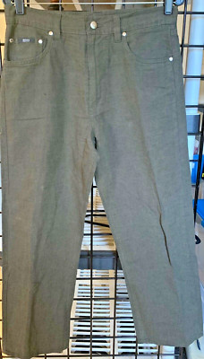 Hugo Boss Mens Dark Grey Jeans Size 32
