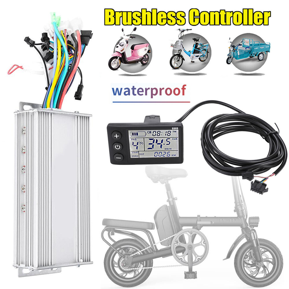 1000W Brushless Motor Speed Controller LCD Panel for Electric Scooter Ebicicletta 1000W Brushless Motor Speed Controller LCD Panel for Electric Scooter Ebicicletta