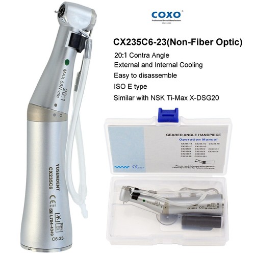 COXO Manipolo Chirurgico Dritto COXO 20:1 Impianto Contraangolo Fibra Ottica - Foto 61 di 131